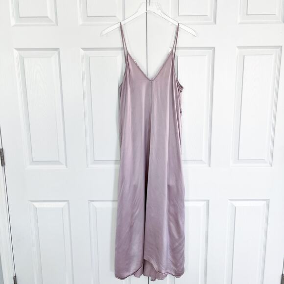forte_forte Dresses & Skirts - Forte Forte Lilac Satin Slip Dress